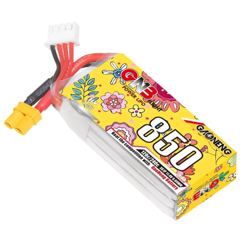 1pcs new GNB LiHV 3S 11.4V 850 - Drone Battery 3S 评论和价格