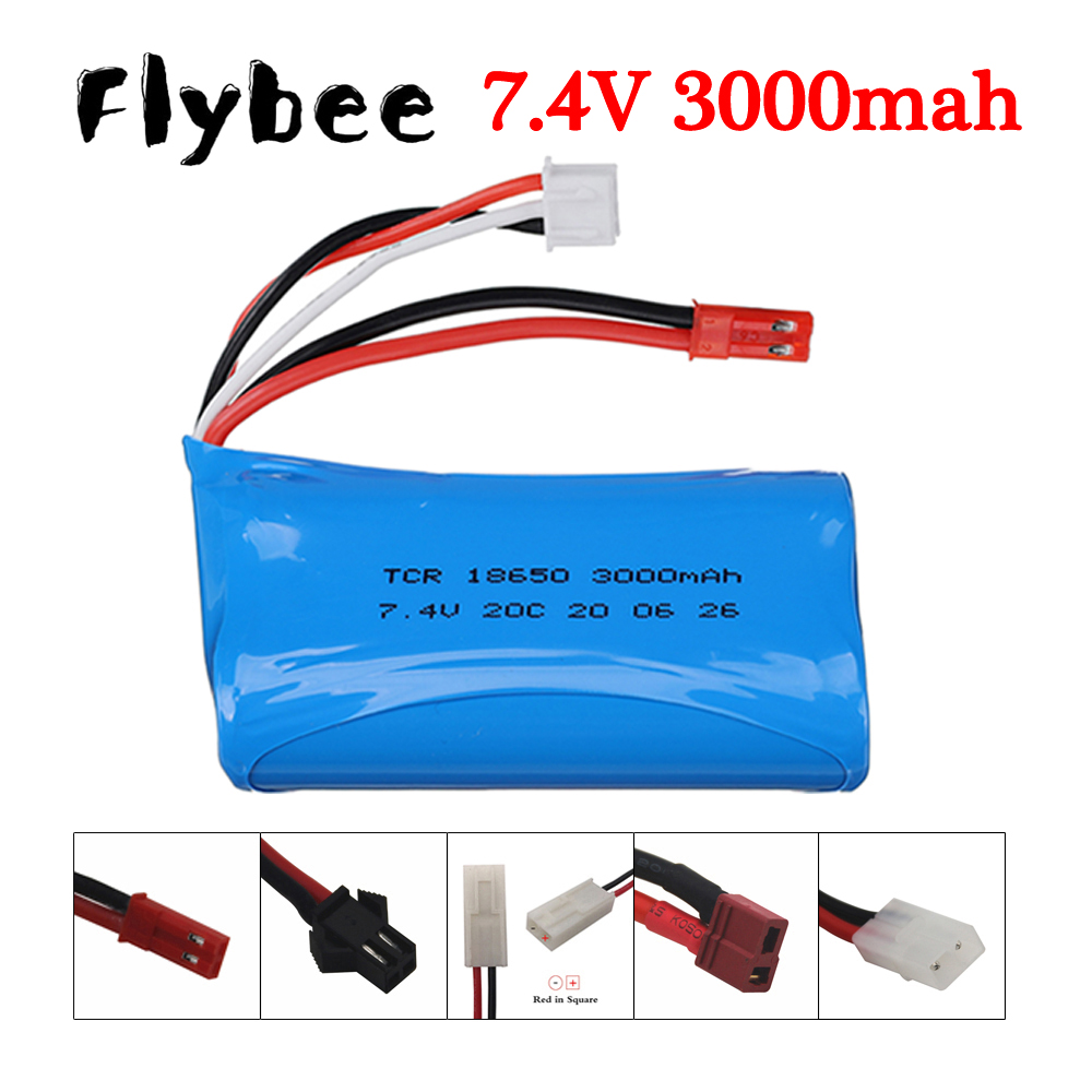 7.4V 3000mAh 18650 Li-ion Bate - Drone Battery Lipo 评论和价格